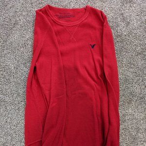 AEO - American Eagle Outfitters - Red - Sweater